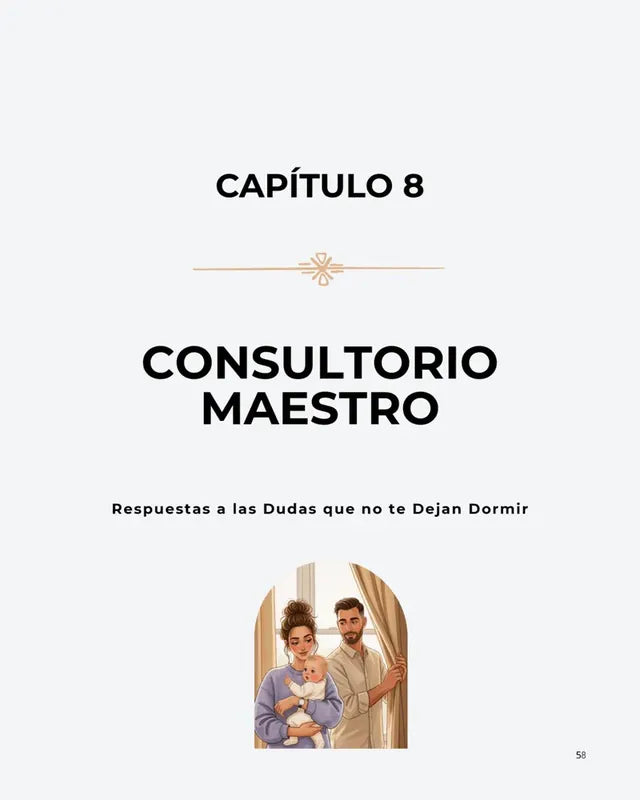 Capítulo 8 · Consultorio maestro — página de la guía Sueño en Calma